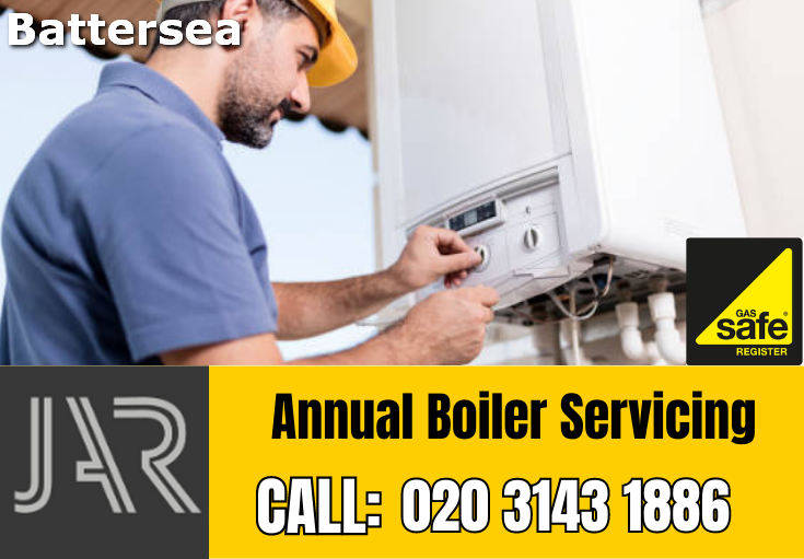 annual boiler servicing Battersea