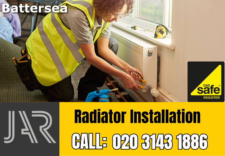 radiator installation Battersea